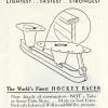 Advertentie schaatsenmaker J. Carlson, Springfield (USA)