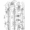 Tekening schaats Patent 1932 Frank MACMILLAN, Fort Lee (N.Y., USA)