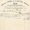 Rekening 1902 Firma G.S. Ruiter, Akkrum