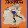 Affiche schaatsenmaker firma G.S.Ruiter, Akkrum