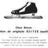 Reclame Ruiter uit de jaren vijftig van de twintigste eeuw.