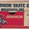 Doos BOB skates kinderschaatsen met dubbele ijzers schaatsenmaker Dominion Skate Company, Brampton, Ontario (Canada)