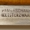 Merkteken schaatsenmaker M. v.d. Schaaf, Beetsterzwaag