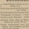 Advertentie 1906 schaatsenmaker K.J.de Boer, Drachten