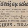 Advertentie 1939 FRYSLANS ROM schaatsen