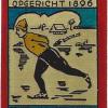 etiket voor schaatsen van J.Nijdam uit Akkrum