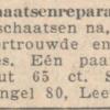 advertentie Sinnema Leeuwarder courant 20 december 1939