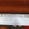Merkteken Friese doorloper schaatsenmaker Fa.D.G.Minkema, Sneek