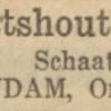 Advertentie 1934 schaatsenmaker G.H. Nijdam, Oranjewoud