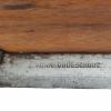 Merkteken E.VONK.OUDESCHOOT schaatsenmaker E.Vonk, Oudeschoot