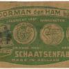 etiket voor schaatsen J.Noorman Den Ham