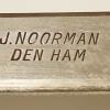 Merkteken Salchov model schaatsen schaatsenmaker J. Noorman, Den Ham