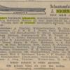 Advertentie 1940 schaatsenmaker J.Noorman, Den Ham