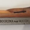 Merkteken Friese schaats schaatsenmaker R. Boorsma, Warga