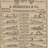 Advertentie 1899 P.W. Zijlstra, Enschede; schaatsen A.K. Hoekstra