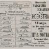 Advertentie Hoekstra in Leeuwarder Courant 24 november 1902