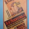Reclame karton ca. 1930 schaatsenmaker K.A. Hoekstra, Warga