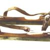 Houten noor merkteken A.K.HOEKSTRA$Co WARGA schaatsenmaker K.A.Hoekstra, Wergea