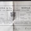 Briefhoofd 1934 schaatsenmaker A.K.Hoekstra, Warga