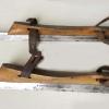 Houten schaats schaatsenmaker B.O. Lantinga, Warga