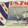 etiket voor schaatsen P.S.Zwart