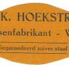 etiket L.K. Hoekstra