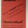 Kaft catalogus schaatsenmaker C.J. Faber, IJlst