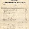 Rekening 18 april 1928 firma J.Nooitgedagt, IJlst