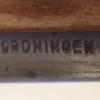 Merkteken Friese laagspringer schaatsenmaker H. Becker, Groningen