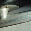 Merkteken op buis metalen noor schaatsenmaker J.Nooitgedagt, IJlst