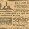 advertentie Multiplex schaatsen Algemeen Handelsblad 15 november 1896