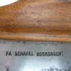 Merkteken schoonrijschaatsen schaatsenmaker Pieter Schakel, Moordrecht