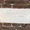 Gevelsteen 1850 Hemessenkade 47 in Woubrugge