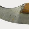 Merkteken krulschaatsen schaatsenmaker A.Duiser, Strijen