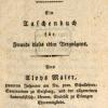 Aloys Alois Maier Mayr Mayer Schlittschuhlaufen 1814