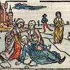 Lidwina val op het ijs Schiedam 1498 brugman