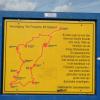 RVS finishpaal met informatie bord - Leeuwarden