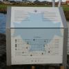 Informatie bord bij De Finishboog - Leeuwarden