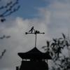 Windwijzer schaatser met slede - Drachten
