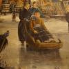 Volendam - Muurschildering in restaurant AMVO - W.A. v.d. Walle