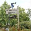 Broek in Waterland - Buizenschaatser op Brievenbus