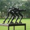 Drie schaatsers - Oldeberkoop