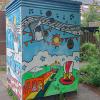 Elektriciteitshuisje Bing Crosbystraat - Rotterdam-Zevenkamp