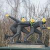 Drie Schaatsers - Hoogmade - Gerard Brouwer