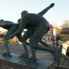 Drie Schaatsers - Katwijk aan den Rijn - Gerard Brouwer