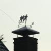 Windwijzer schaatsers - Leeuwarden - P van Staaveren