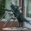 Schaatsenrijdster -Sint Maartensdijk - Hein Vree