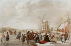 Een winterlandschap