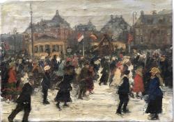 IJsbaan van de Amsterdamse IJsclub, Museumplein Amsterdam