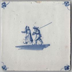 Twee schaatsers, meisje en jong